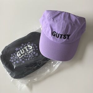 Olivia Rodrigo Guts World Tour VIP belt bag and hat NWT